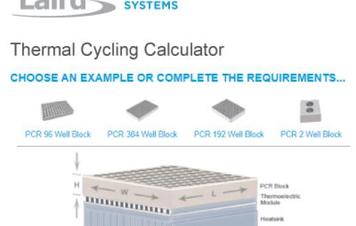 PCR Thermal Cycling Calculator example